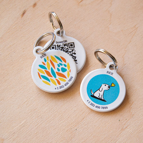 qr code pet tags